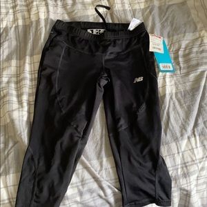 New Balance drawstring running capris